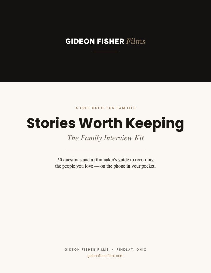 Cover of Stories Worth Keeping: The Family Interview Kit